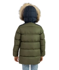 COLMAR E-CONCRETE KIDS Gesteppte Daunenjacke mit Kapuze - Kinder Jacken