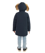 COLMAR SENSATION KIDS Lange Steppjacke mit Kapuze marine-schwarz - Kinder Jacken - 2
