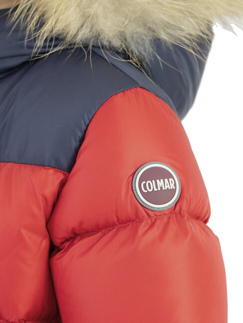 E-CONCRETE KIDS Daunenjacke mit Kapuze Held Marineblau - Kinder Jacken