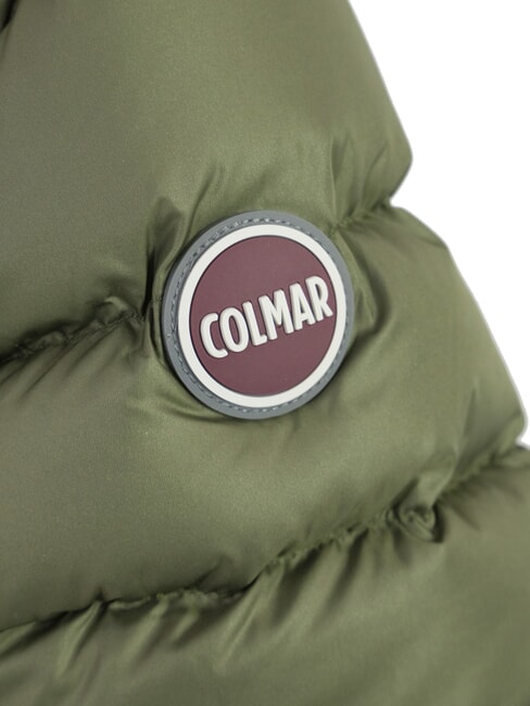 E-CONCRETE KIDS Kurze Daunenjacke mit Kapuze Busch-Marineblau - Kinder Jacken