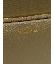 COCCINELLE FENIX Mittelgroßer Lederrucksack Lorbeergrün - Damentaschen - 3