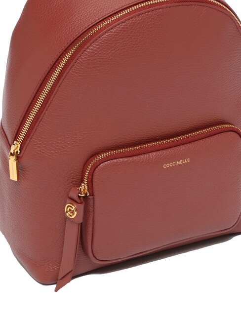 FENIX Mittelgroßer Lederrucksack Brandy - Damentaschen