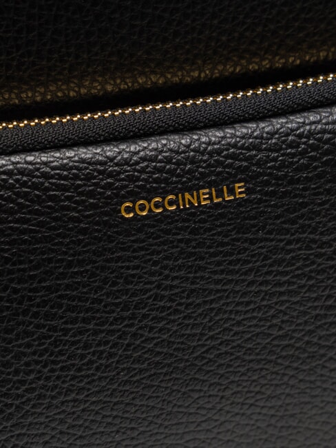 FENIX Mittelgroßer Lederrucksack Schwarz - Damentaschen