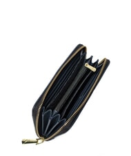 GATTINONI PLANETARIUM Großes Portemonnaie mit Rundum-Reißverschluss Aquamarin/Marineblau - Brieftaschen Damen - 2