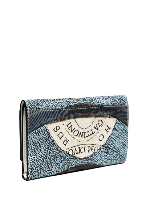 PLANETARIUM Mittelgroße Geldbörse mit Klappe Mond/Weiß - Brieftaschen Damen