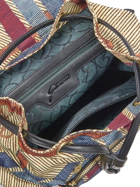 PLANETARIUM Rucksack kariert/schwarz - Damentaschen