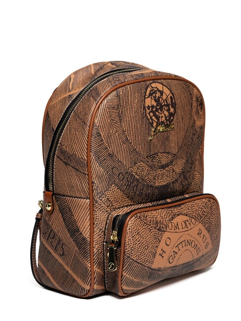 PLANETARIUM Mittelgroßer Rucksack einfarbig hellbraun - Damentaschen