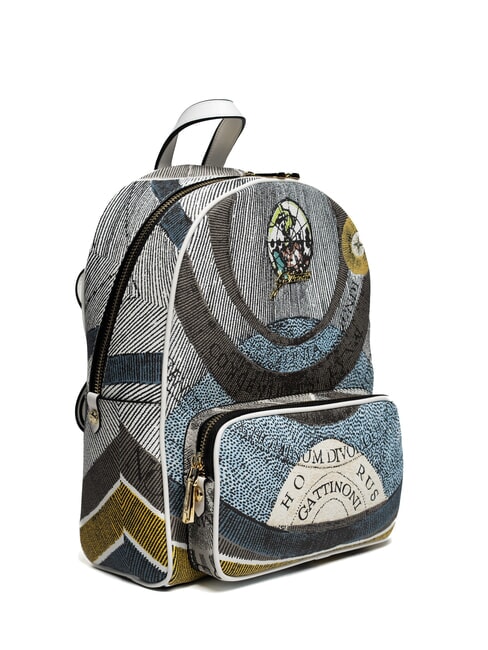 PLANETARIUM Mittelgroßer Rucksack Mond/Weiß - Damentaschen