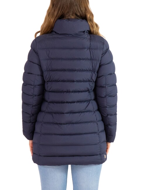EXPERT Mittellange Daunenjacke mit hohem Kragen marineblau - Daunenjacken f&uuml;r Damen