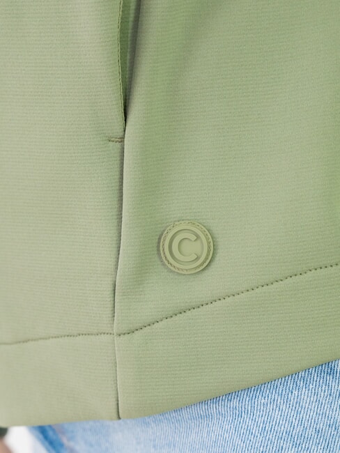 COMMUTER Damen-Sweatshirt mit Stehkragen und Reißverschluss Dreck - Sweatshirts Damen