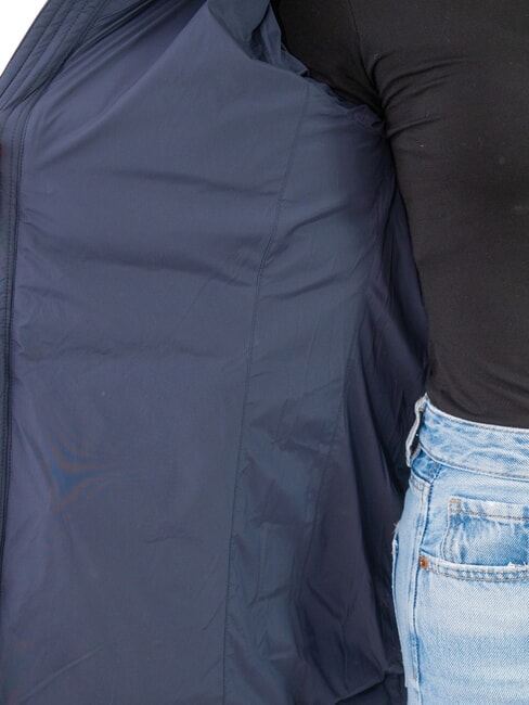 EXPERT Mittellange Daunenjacke mit hohem Kragen marineblau - Daunenjacken f&uuml;r Damen