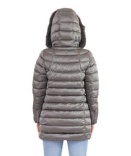 COLMAR DELUXE Damen Daunenjacke mit Fellkapuze dunkler Stahl-dunkler Stahl - Daunenjacken für Damen - 2