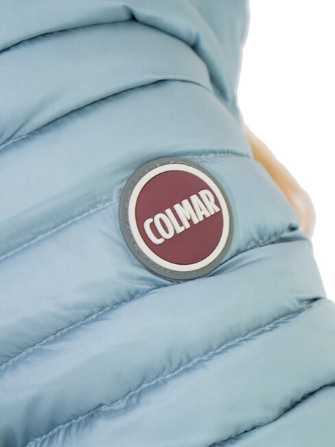 DELUXE Mittelschwere, wattierte Jacke mit Kapuze Polar-Dunkelstahl - Daunenjacken f&uuml;r Damen