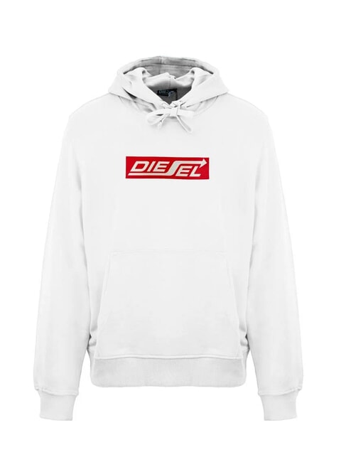S-GINN Kapuzenpullover Weiß - Sweatshirts Herren