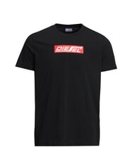 DIESEL T-JUST Baumwoll-T-Shirt Schwarz - Herren-T-Shirts - 3
