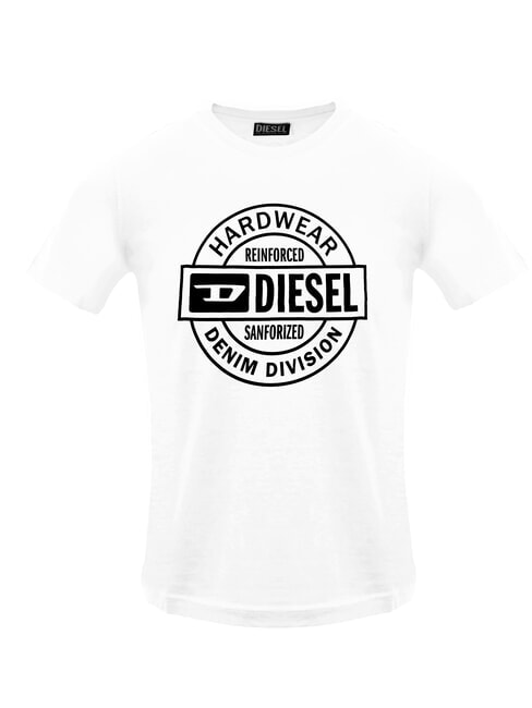 T-JUST Baumwoll-T-Shirt Wei&szlig; - Herren-T-Shirts