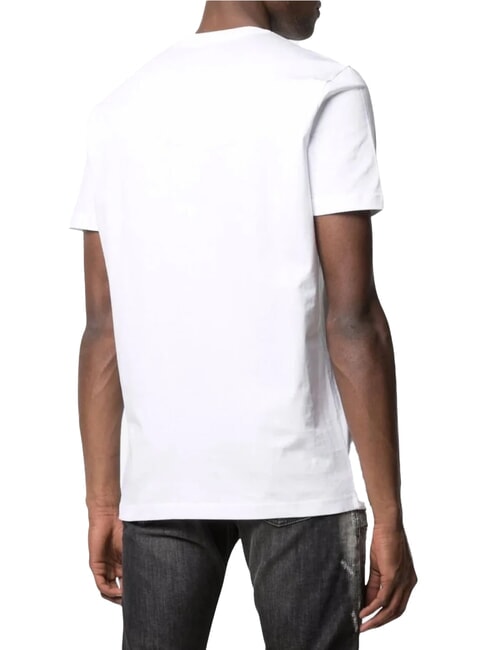 T-DIEGOR Baumwoll-T-Shirt Wei&szlig; - Herren-T-Shirts