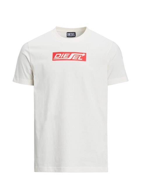 T-JUST Baumwoll-T-Shirt Wei&szlig; - Herren-T-Shirts