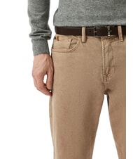 CERRUTI DOUBLE Wendbarer und kürzbarer Ledergürtel schwarz/dunkelbraun - Gürtel - 5