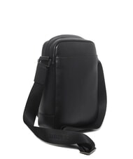 CERRUTI BRAD Ledertasche mit Tasche Schwarz - Umhängetaschen Herren - 3