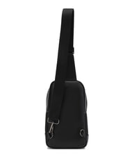 CERRUTI BRAD Tasche aus Leder und Nylon Schwarz - Umhängetaschen Herren - 3
