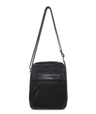 CERRUTI BRAD Tasche aus Leder und Nylon Schwarz - Umhängetaschen Herren - 5