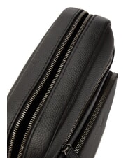 CERRUTI MADDOX Ledertasche mit mehreren Taschen Schwarz - Umhängetaschen Herren - 4