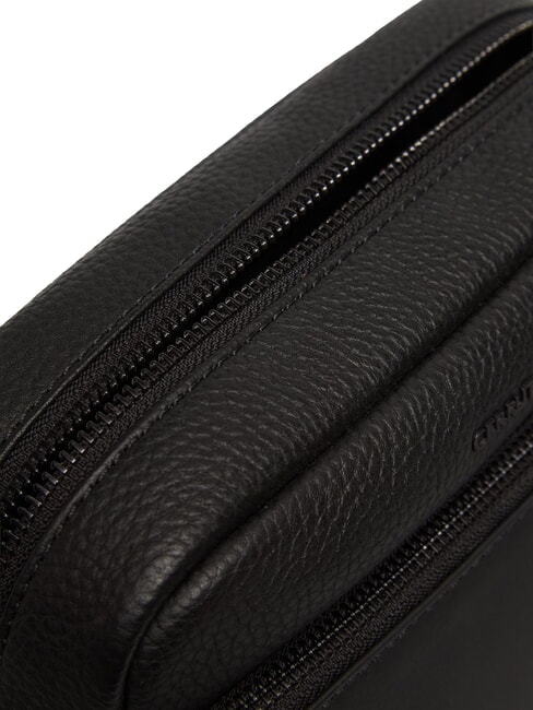 SCOTT Ledertasche Schwarz - Umhängetaschen Herren