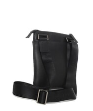 CERRUTI JAKE Flache Ledertasche Schwarz - Umhängetaschen Herren - 3