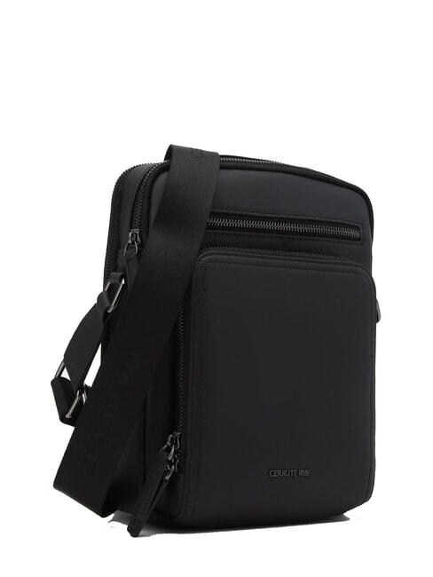 RORY Tasche mit mehreren Taschen aus glattem Leder Schwarz - Umhängetaschen Herren