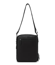 CERRUTI RORY Tasche mit mehreren Taschen aus glattem Leder Schwarz - Umhängetaschen Herren - 3