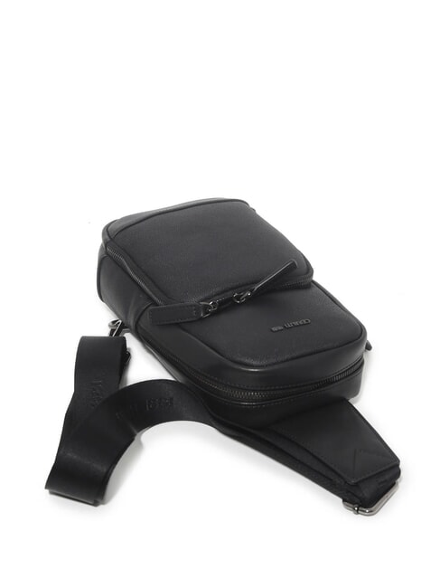 JEREMY Ledertasche Schwarz - Umhängetaschen Herren