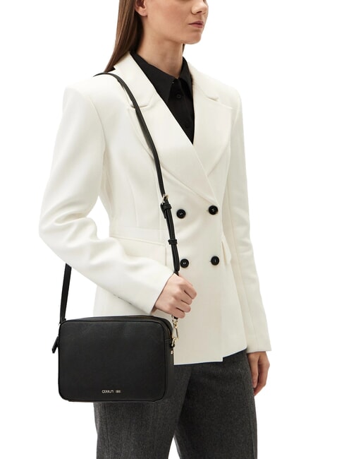 CERRUTIS Schultertasche f&uuml;r Kamera Schwarz - Damentaschen