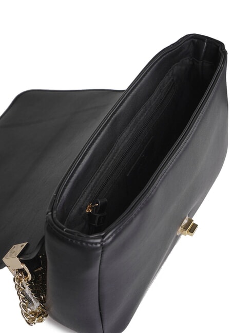 CERRUTIS Wandelbare Tasche mit Klappe Schwarz - Damentaschen