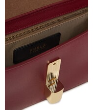 FURLA IRIDE  Umhängetasche, Leder KIRSCHE d - Damentaschen - 4