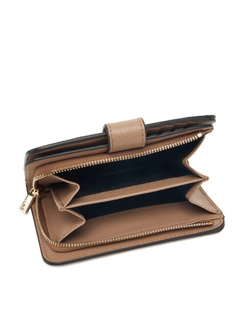 CAMELIA Geldbörse aus Leder für Damen grau - Brieftaschen Damen