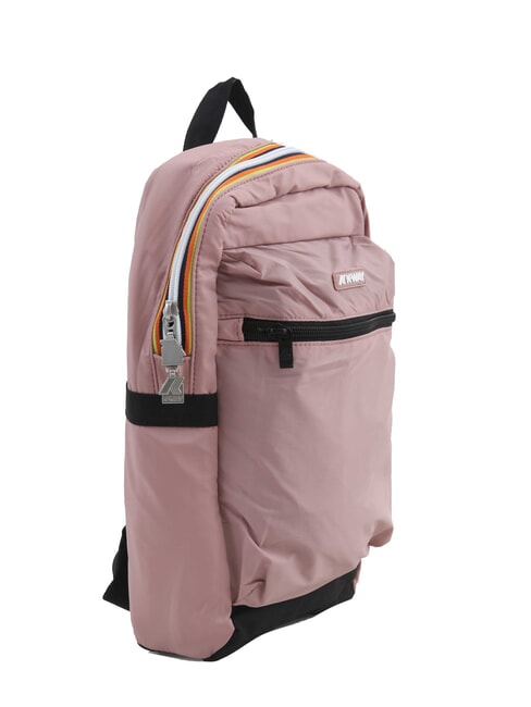 LAON Kleiner Nylonrucksack rosa Rosen - Rucksäcke für Schule &amp; Freizeit