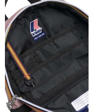 KWAY LAON Kleiner Nylonrucksack rosa Rosen - Rucksäcke für Schule &amp; Freizeit - 4