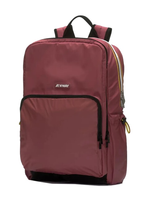 GIZY Nylonrucksack f&uuml;r 15-Zoll-Laptop roter Syrah - PC-Rucks&auml;cke