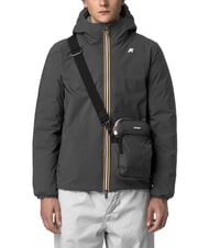 KWAY ERLOY Nylontasche mit Tasche grauer Schatten dk - Umhängetaschen Herren - 4