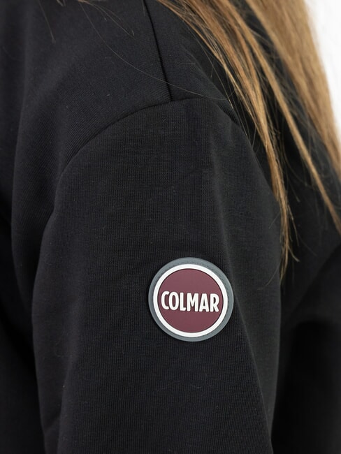 CONNECTIVE Sweatshirt mit Stehkragen und halbem Rei&szlig;verschluss Schwarz - Sweatshirts Kinder