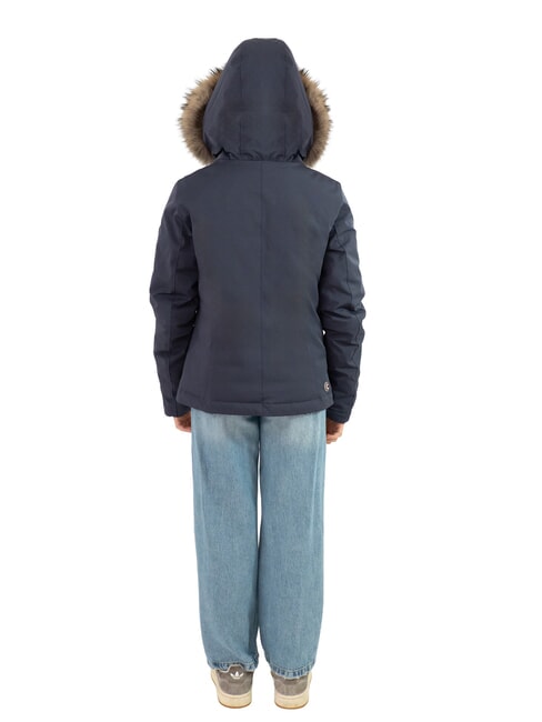 PURENESS KIDS Wattierte Jacke mit Kapuze marineblau - Kinder Jacken