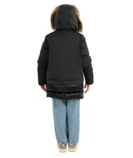 COLMAR PURENESS Daunenjacke aus zwei Materialien mit Kapuze Schwarz - Kinder Jacken - 2