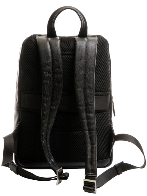 X1 13 "Laptop-Rucksack aus Leder Schwarz - PC-Rucksäcke