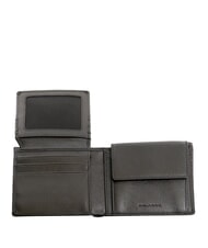 PIQUADRO X1 Lederbrieftasche Schwarz - Brieftaschen Herren - 3