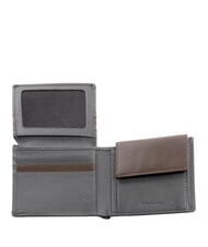 PIQUADRO X1 Lederbrieftasche blau / braun - Brieftaschen Herren - 3