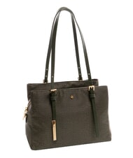 BORBONESE L'ECOLE NYLON Schultershopper, mit Schultergurt Lorbeer - Damentaschen - 2