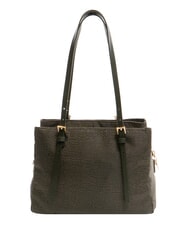 BORBONESE L'ECOLE NYLON Schultershopper, mit Schultergurt Lorbeer - Damentaschen - 4