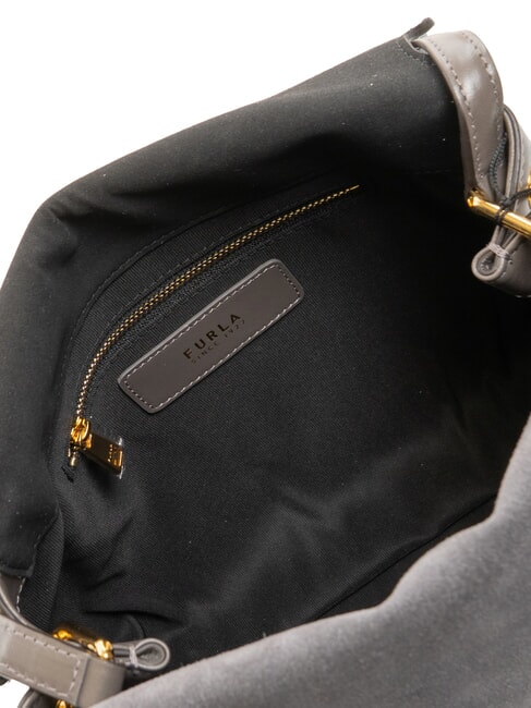 DOMUS  Umhängetasche, Leder urbanes Grau - Damentaschen