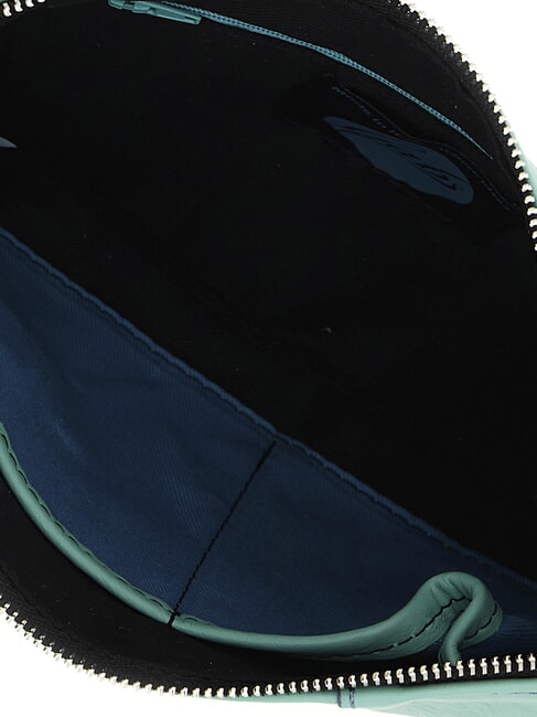 BEYONCE M Clutch aus Leder mit Schultergurt hellgrün - Damentaschen